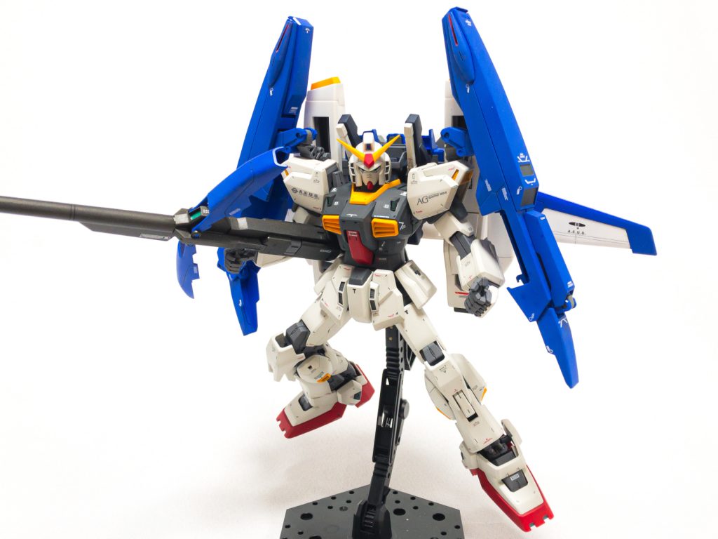 以前つくったGディフェンサーと合わせてスーパーガンダムできました