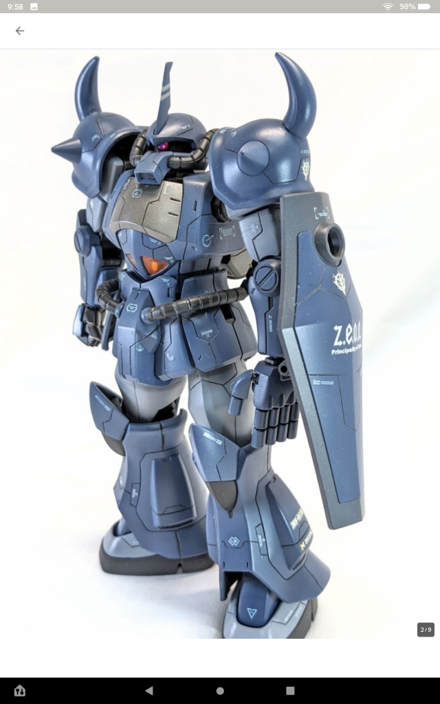 スタイルはのもままに、スジボリとデカールでディテールアップです。