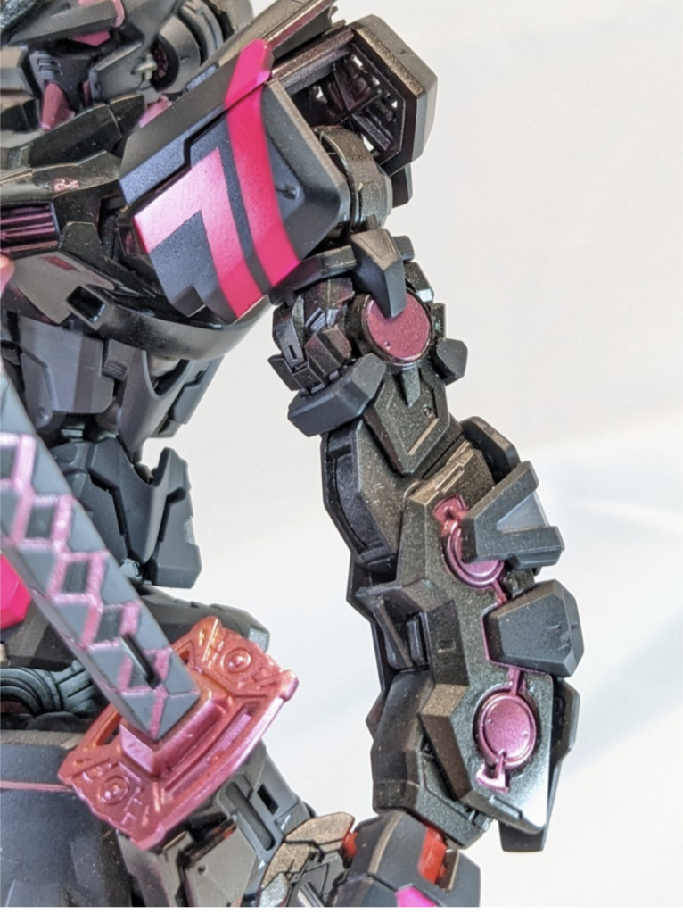 けっこう細かく塗り分けました。