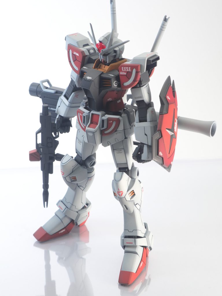 ラーガンダムを宇宙世紀に出てきてもおかしくないように…と作ったつもりですが、時代考証が難しいですねw