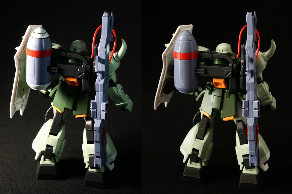 部分塗装済←→素組み