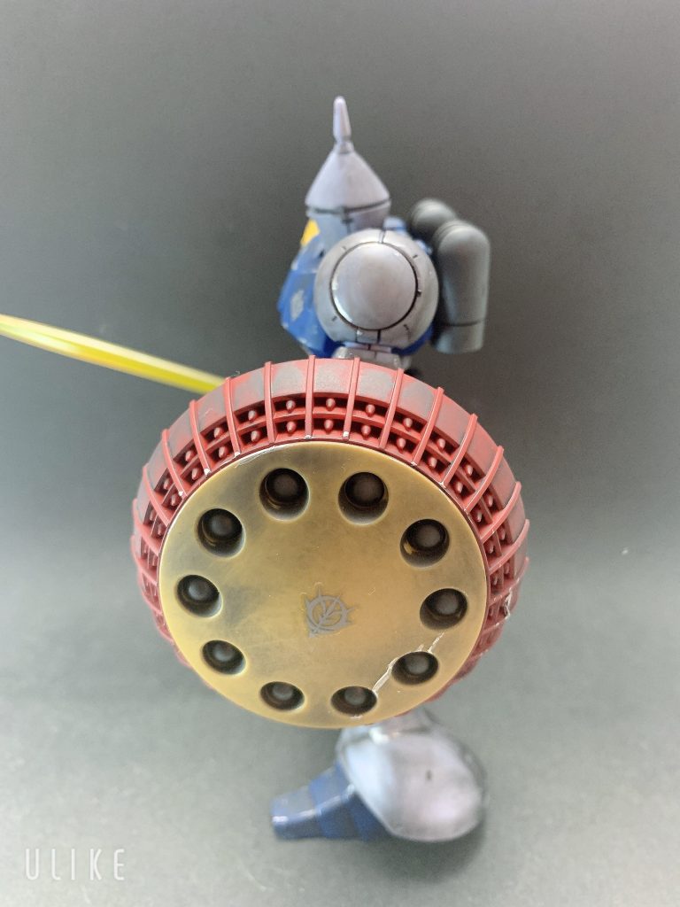 HG ギャン　無塗装お手軽ウェザリング仕上げ–7枚目/制作者：＊ゆた