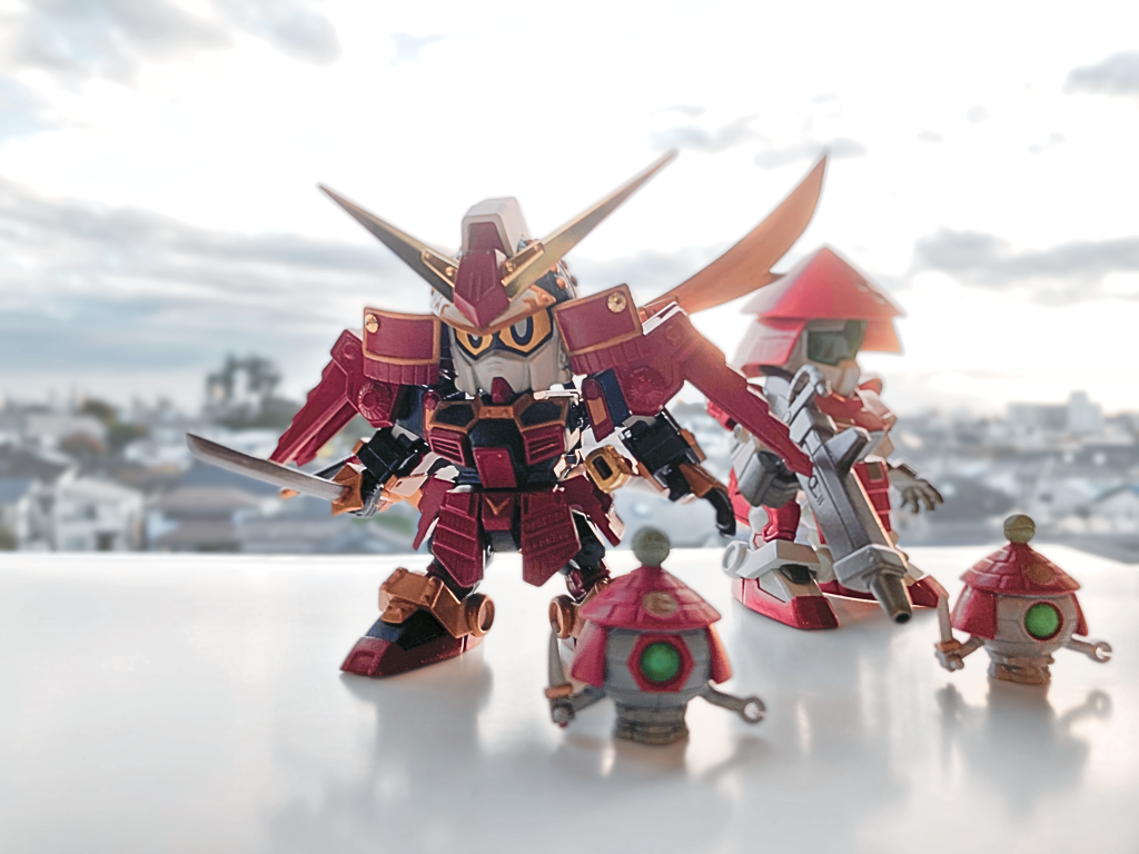 武者頑駄無(ムシャガンダム )–5枚目/制作者:ザビロニア帝国