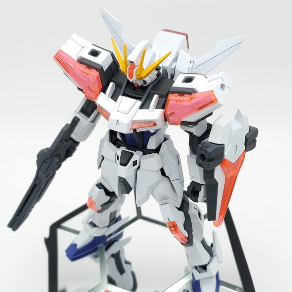 ビルドストライクエクシードギャラクシー ガンプラバトルシステム風台座を添えて