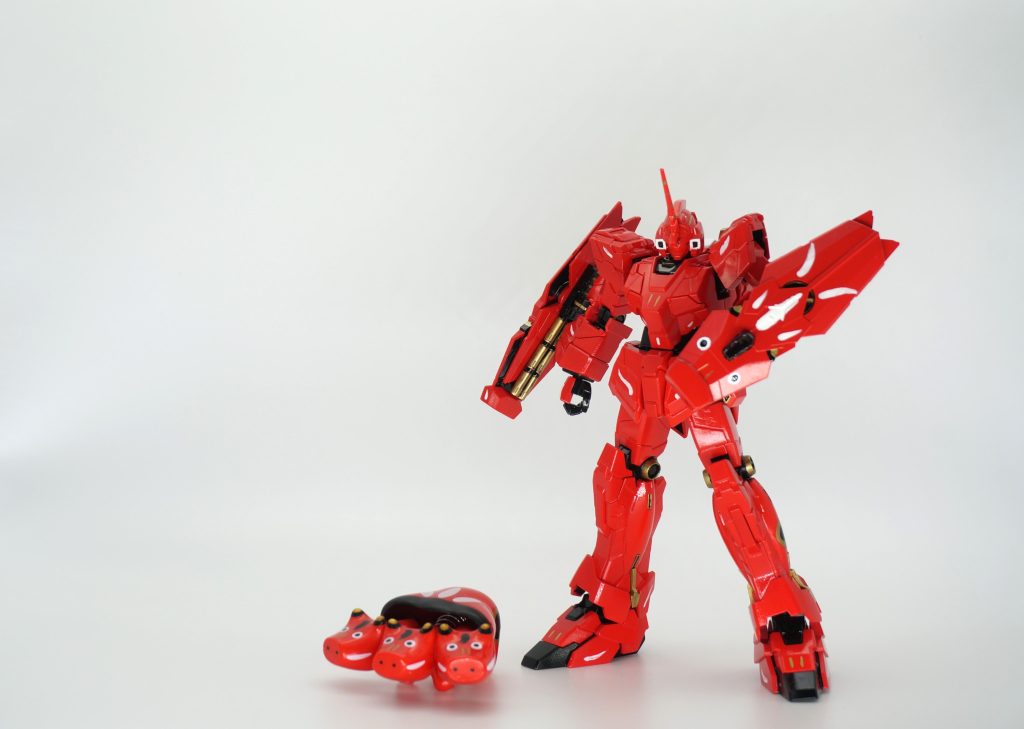 ベコシールドを両腕に装備ケルベコスモード