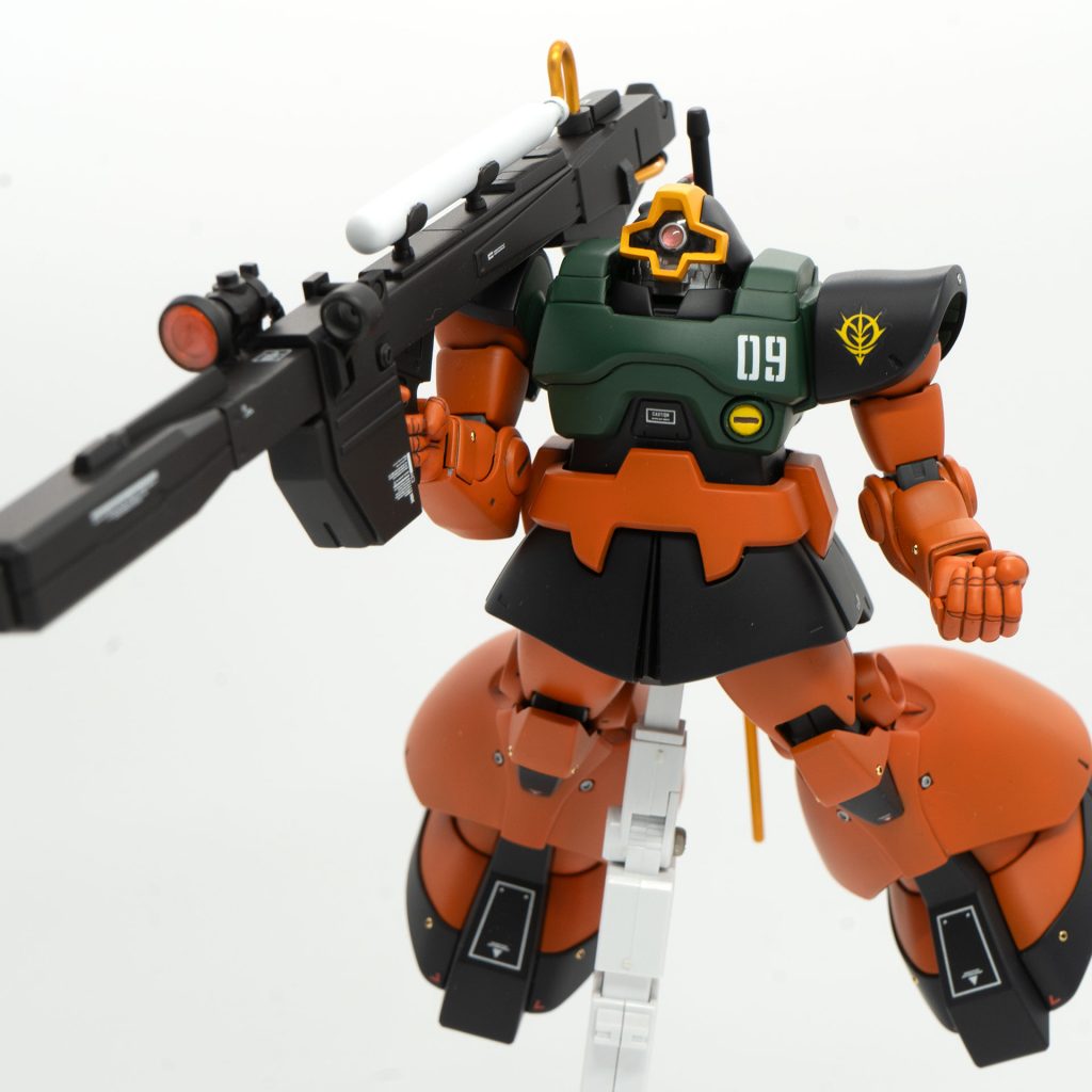 HGUC リック・ドム ガルマ・ザビ専用機 改修全塗装完成品–6枚目/制作者：Akidou