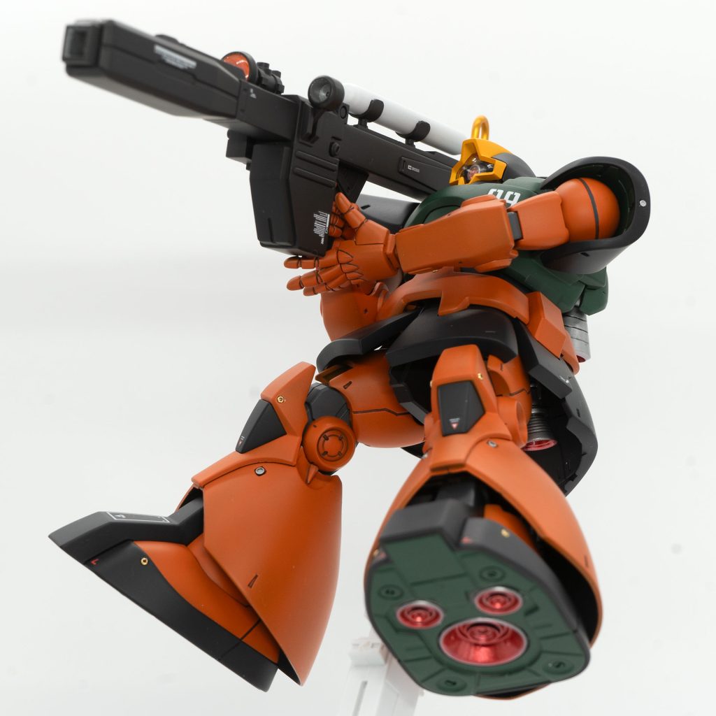 HGUC リック・ドム ガルマ・ザビ専用機 改修全塗装完成品–7枚目/制作者：Akidou