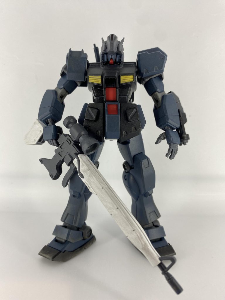 TR計画に伴い続々開発されるオプション装備を、汎用性のある素体に装備し、性能試験する為の機体。この仕様はアドバンスドヘイズルに新型光学センサーを装備すべく、先立って頭部のみ換装し、試験を実施したものという設定です。