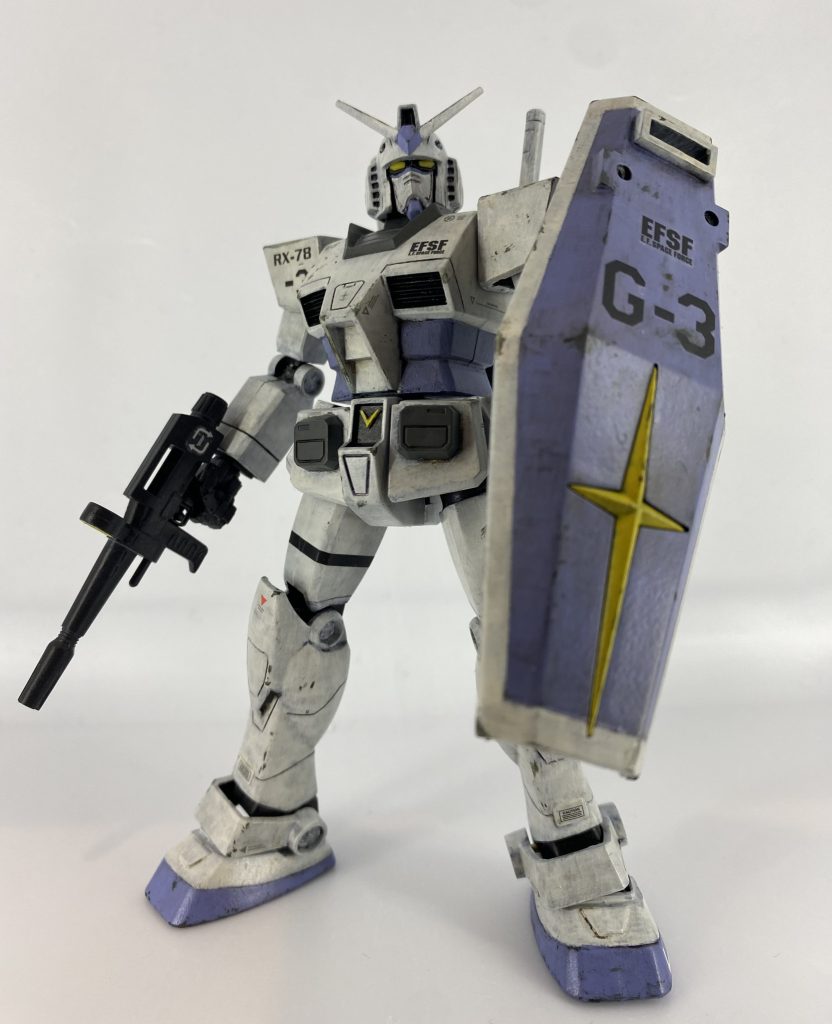 今回、野暮ったいプロポーションを修正しつつ 『ミキシングしない』『素体の味を残す』 をテーマに作製しました。またサフ以外は全て筆塗りに挑戦!難しい!けど楽しい!(いろプラ?システムインジェクション?知らんなぁ🤔)