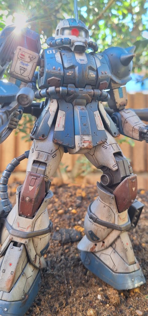 MG　ザクⅡver1.0　瀧川カラー汚し塗装–4枚目/制作者：@feiru777