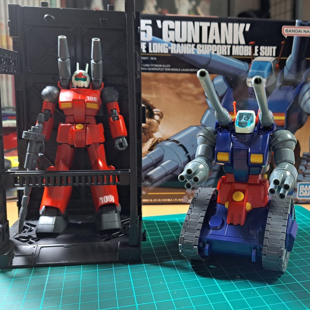 ガンキャノン、ガンタンク