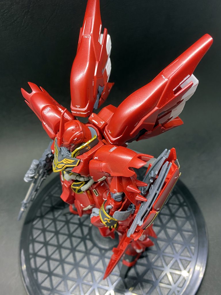 光を当てて撮影。