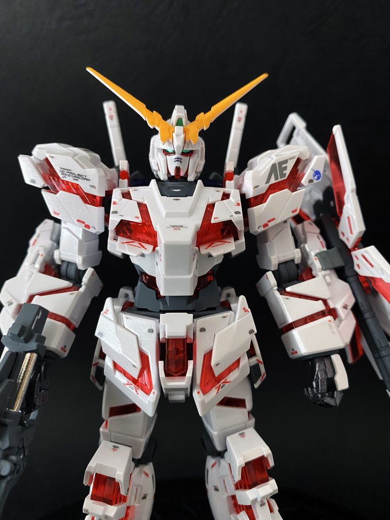 肩の財団マークはグレーが良かった。