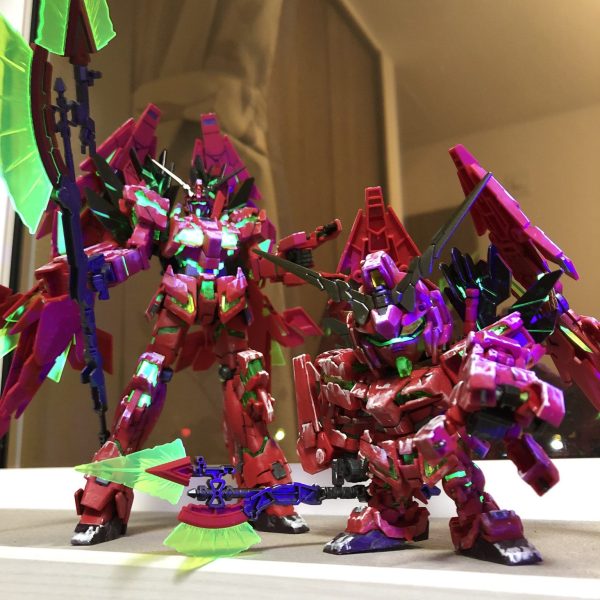 ユニコーンガンダムクリスマスカラー(?)