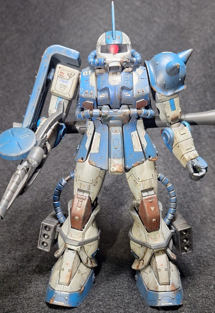 MG　ザクⅡver1.0　瀧川カラー汚し塗装–2枚目/制作者：@feiru777