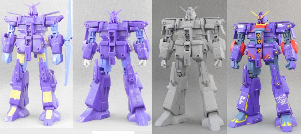 素組み→プロポーション変更→サフ→完成