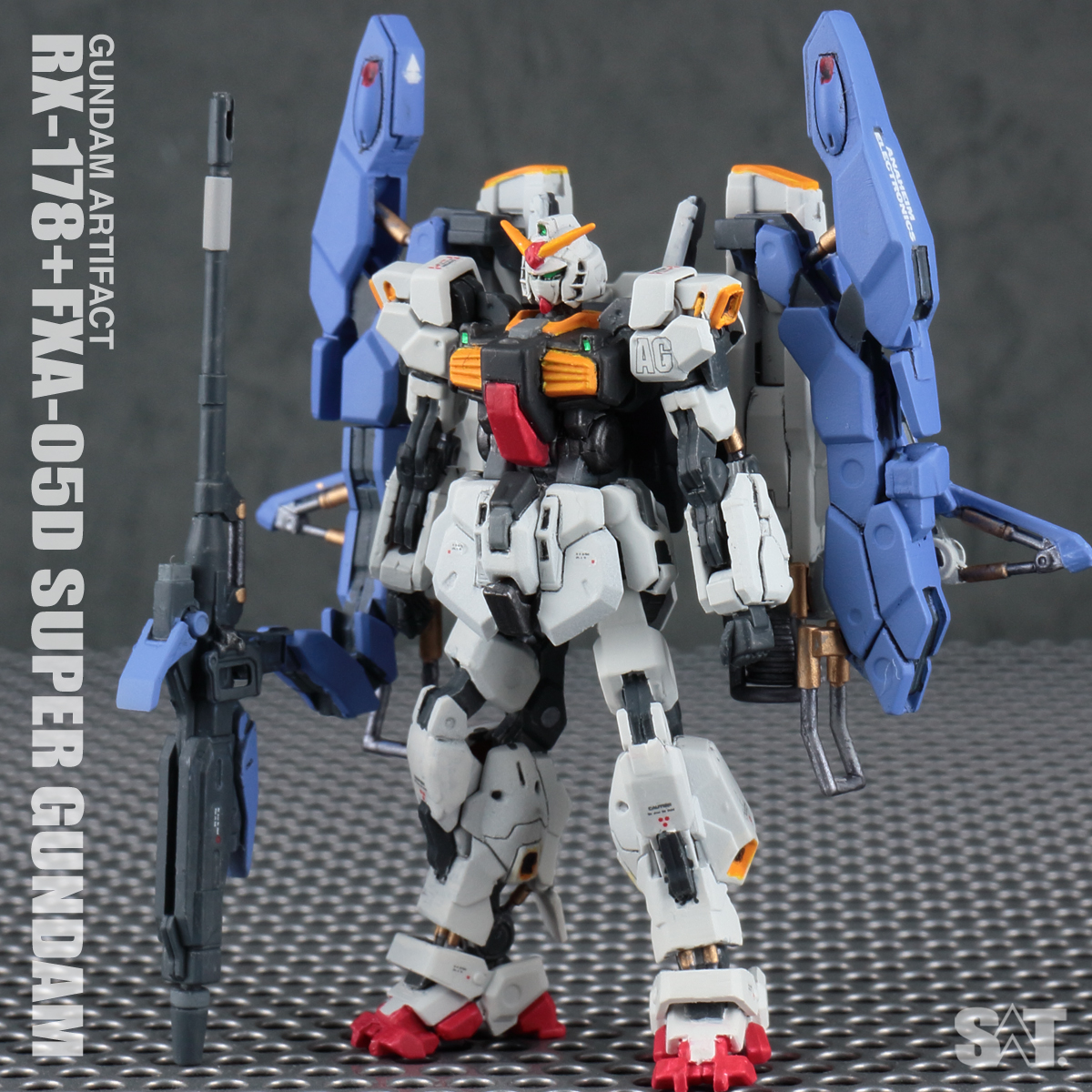 GUNDAM ARTIFACT スーパーガンダム｜SATさんのガンプラ作品｜GUNSTA