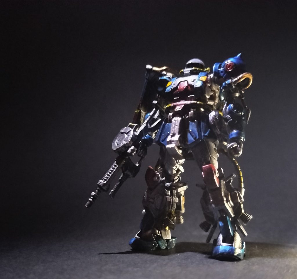 彼はア・バオア・クーの最終決戦に動員される学徒兵たちの、対連邦MS戦闘訓練の教官を任じられていた。