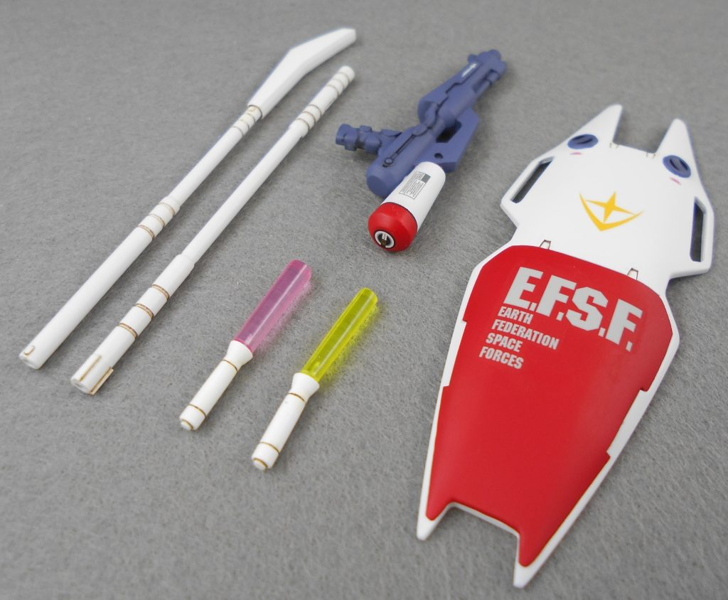 ウェポン類。豊富なオプションであらゆる戦闘に対応。