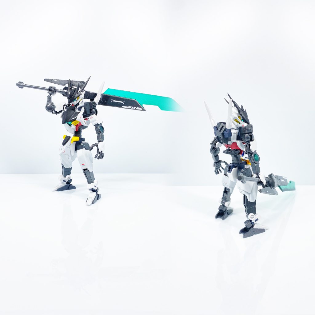 コアガンダム状態では貯蔵タンク型となっている設定なので、稼働限界がある仕様という事になっています。