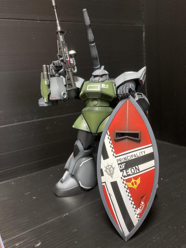 最後まで見て頂きありがとうございます😊次は独自解釈のゲルググ✨過去作のゲルググと同コンセプトで、作り直しを・・と思っています😊