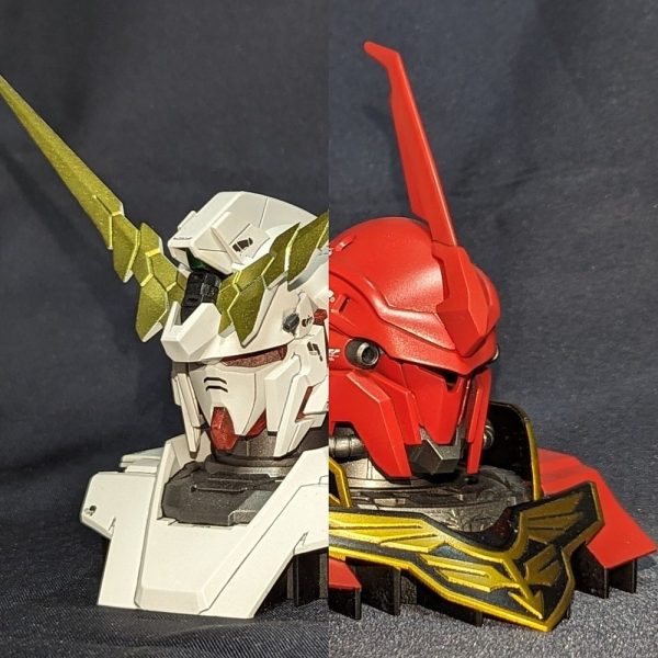 ユニコーン＆シナンジュ ヘッドディスプレイスタンド