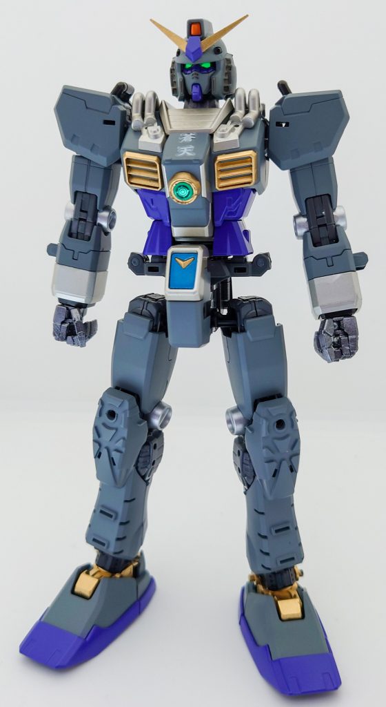 軽装状態(正面)G-3ガンダムのカラーリングで塗装してみました。