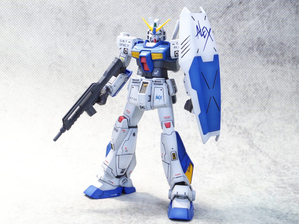 HGUC ガンダム NT-1 アレックス–3枚目/制作者：gunplacraft