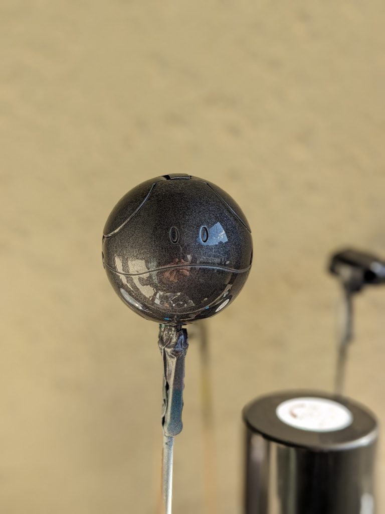 ガンメタ吹付け完了。