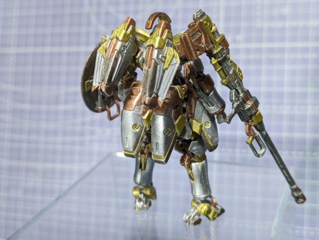 後部、バーニアたくさん。さすが殺人級の加速力です。