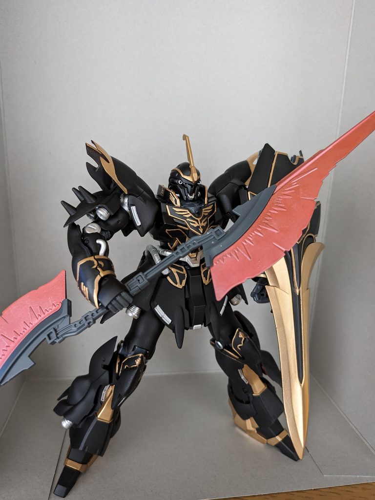 黒シナンジュ/最低限道具、お手軽全塗装！–3枚目/制作者：@itadori_tatsu