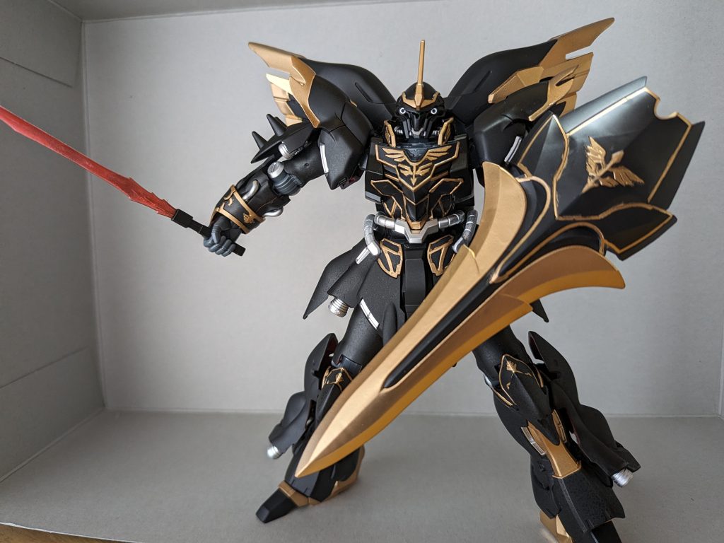 黒シナンジュ/最低限道具、お手軽全塗装！–4枚目/制作者：@itadori_tatsu