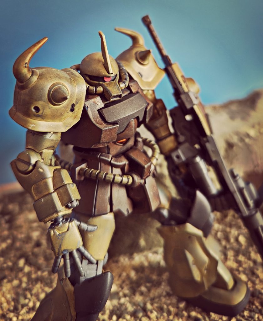 荒野のグフカスタム–8枚目/制作者：kgym0