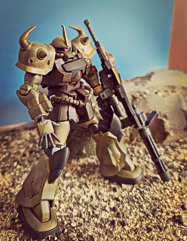 荒野のグフカスタム–7枚目/制作者：kgym0