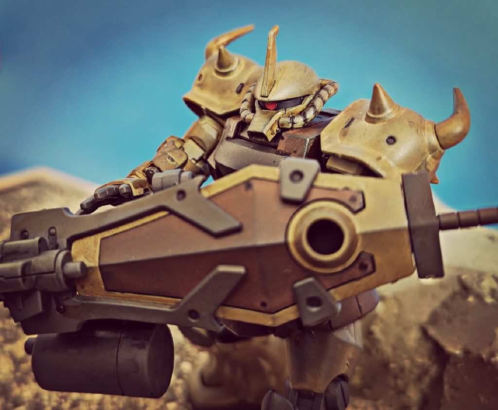 荒野のグフカスタム–5枚目/制作者：kgym0