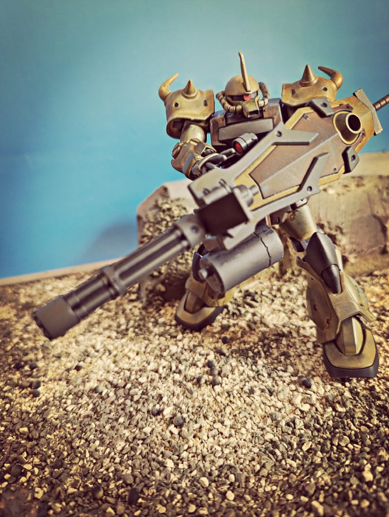 荒野のグフカスタム–4枚目/制作者：kgym0