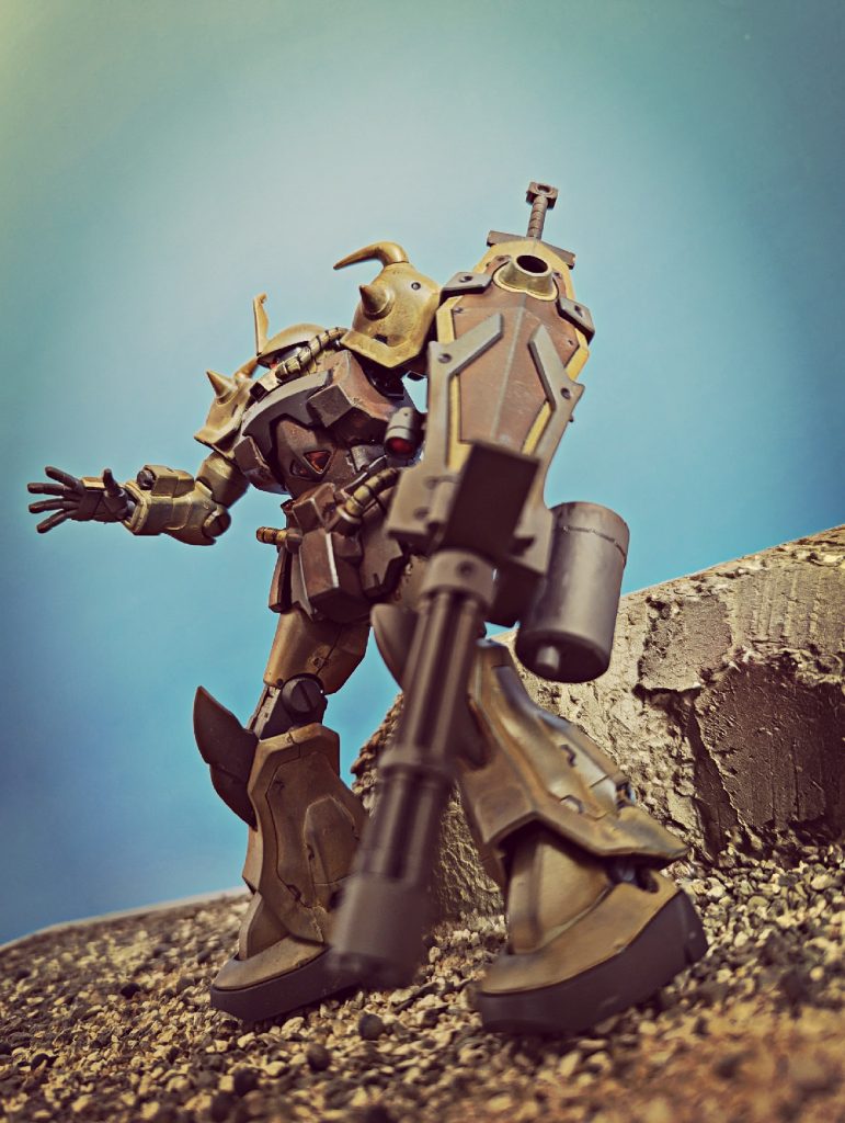 荒野のグフカスタム–3枚目/制作者：kgym0