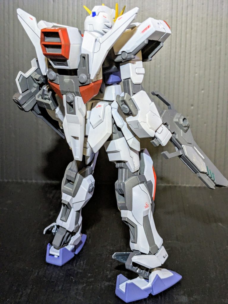 背面側。3mm穴にはMSGディティールカバーを使用しました。