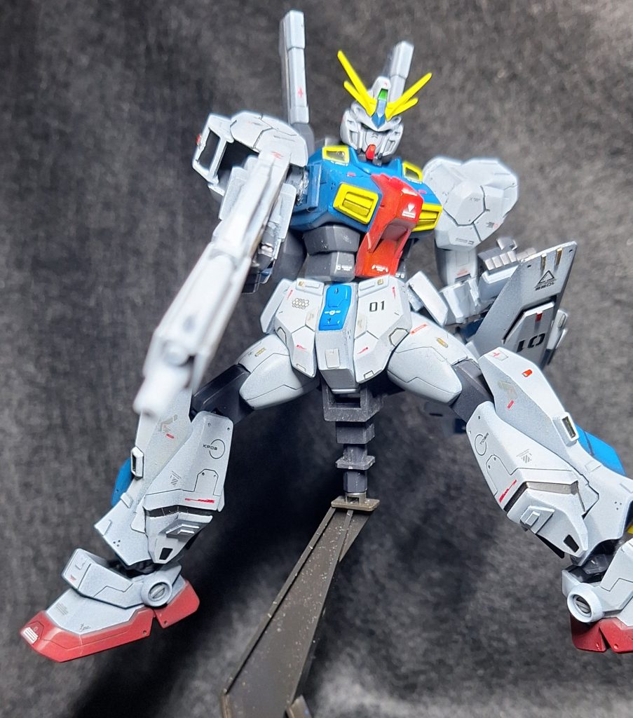 HG トリスタン 全塗装–4枚目/制作者：@feiru777
