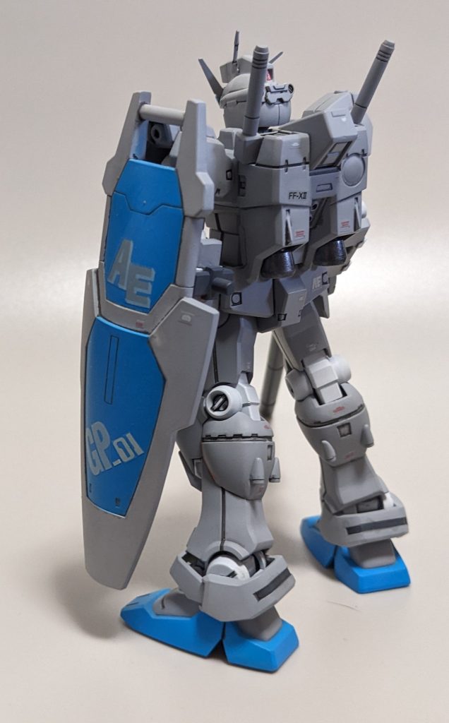 全身に雑誌付録シールを使ってます。ちなみにロービジカラーはサフそのままです（それはエコだよ…）。