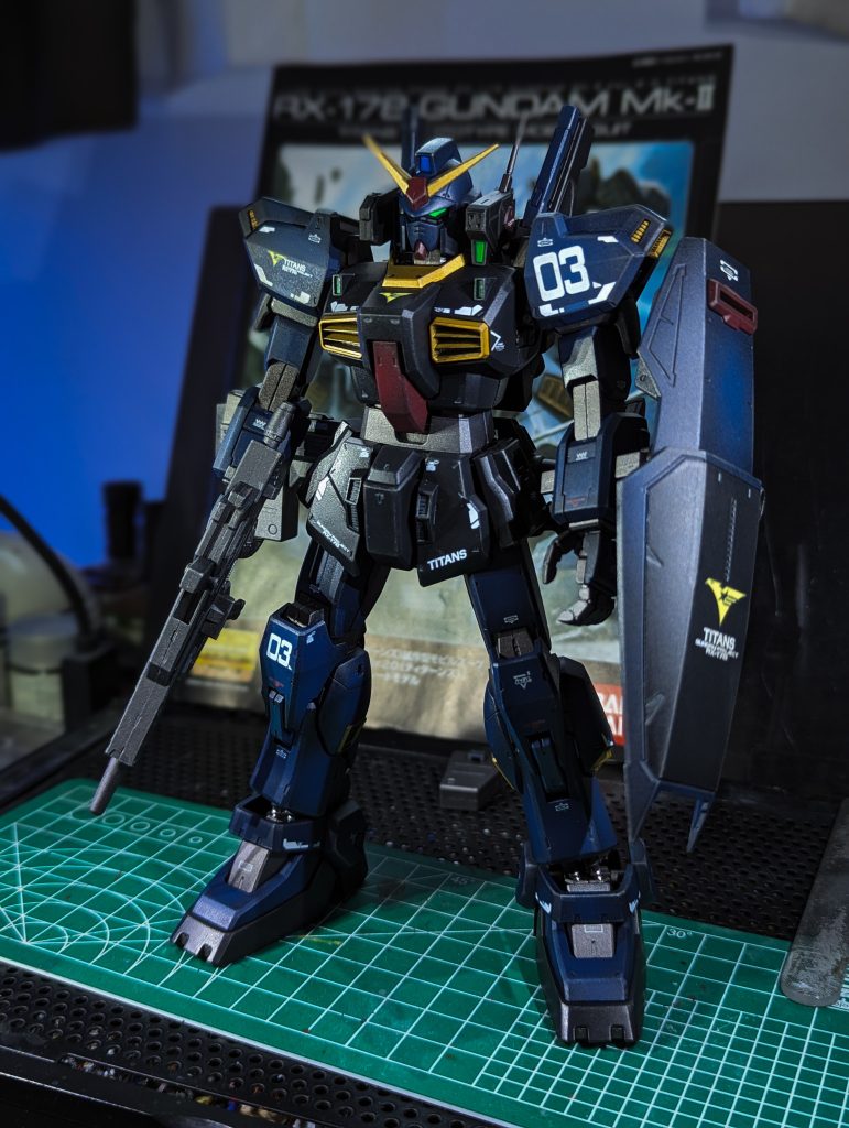 MGガンダムMk-Ⅱ 2.0 TITANS–2枚目/制作者：akiras
