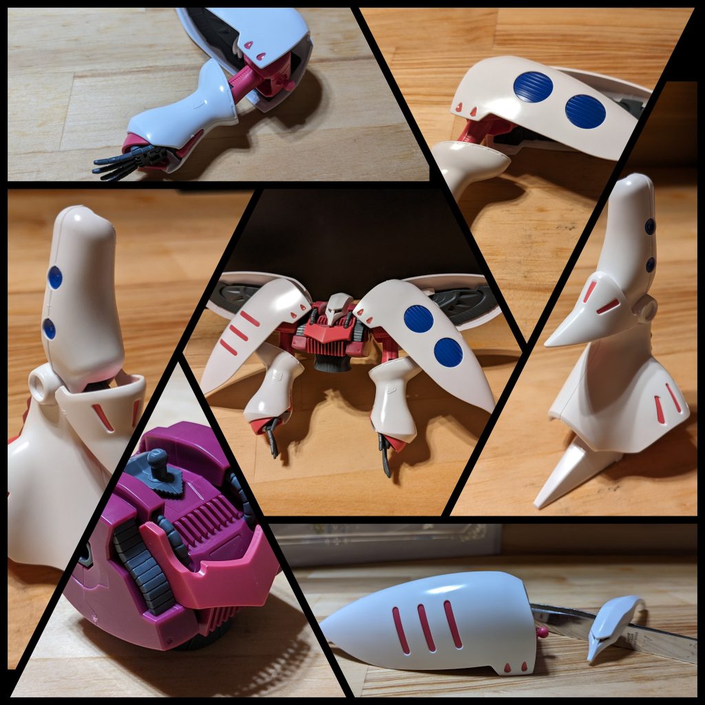 組み立ての工程です。毎日1部位ずつ作っていきました。あとは合体させるだけですねw