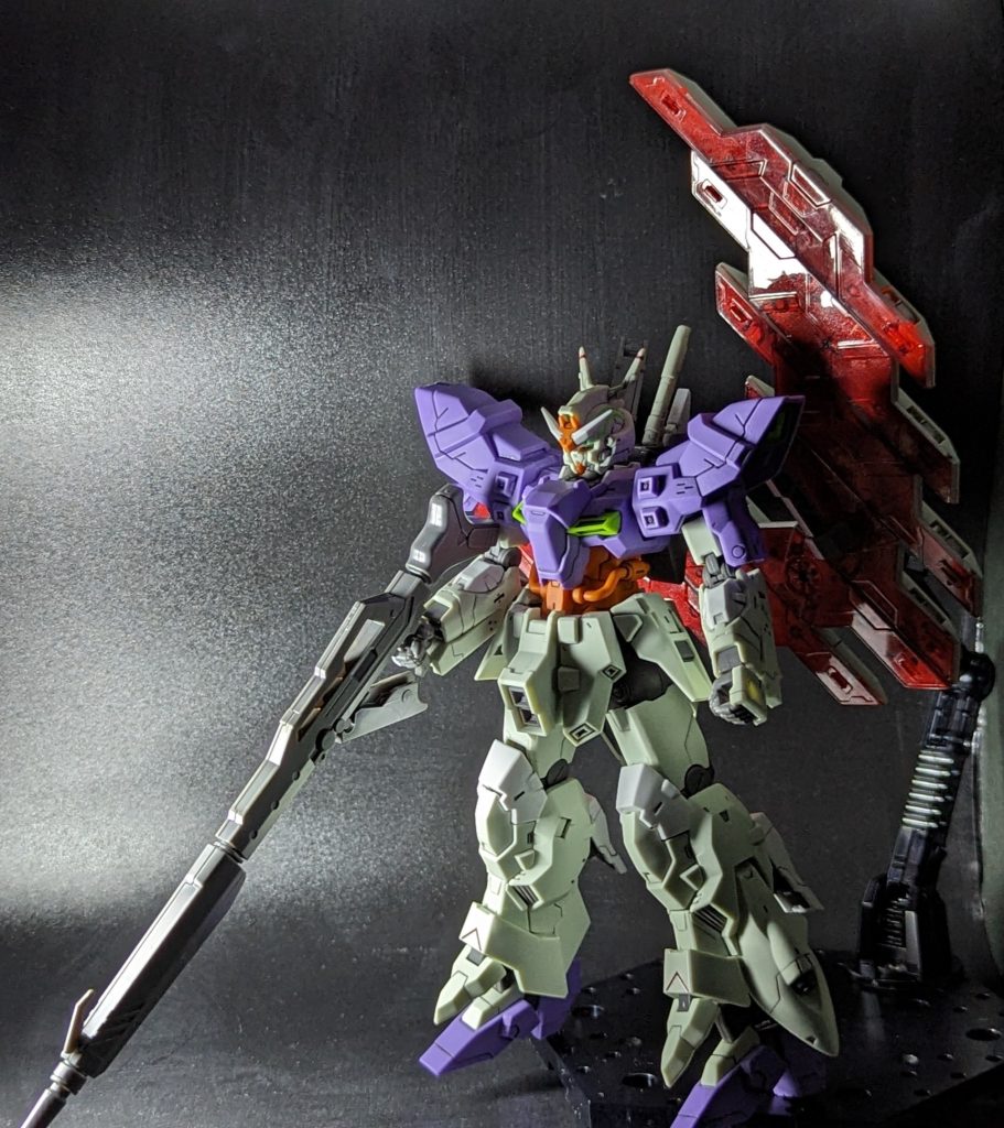 ガンダムベース限定 ムーンガンダム(ロング・ライフル装備)–6枚目/制作者：Chef_tea