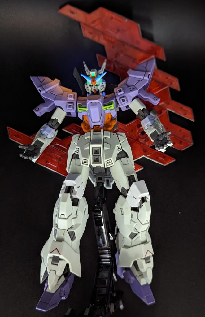 ガンダムベース限定 ムーンガンダム(ロング・ライフル装備)–5枚目/制作者：Chef_tea