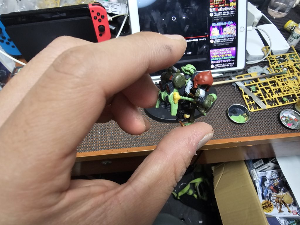 ガンダムアーティファクト 高機動型ザク(レッドショルダー)–3枚目/制作者：Kai