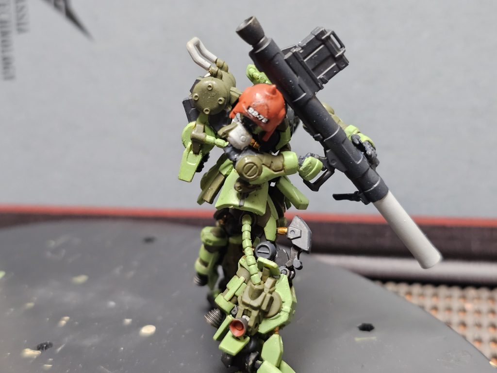 ガンダムアーティファクト 高機動型ザク(レッドショルダー)–5枚目/制作者：Kai