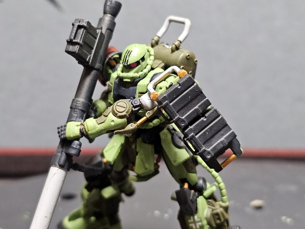 ガンダムアーティファクト 高機動型ザク(レッドショルダー)–8枚目/制作者：Kai