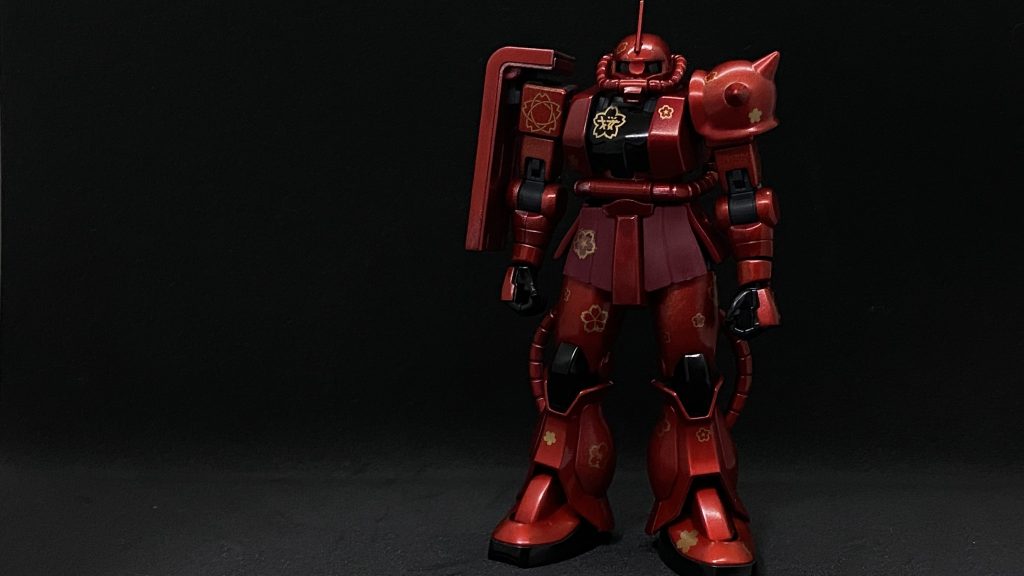 シャア専用ザクII–4枚目/制作者：れもんおいる🍋