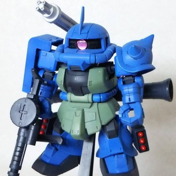 SD ザク ガトー機 強襲型と劇場版 HG SEEDフリーダム奪取の件(ネタバレ無)