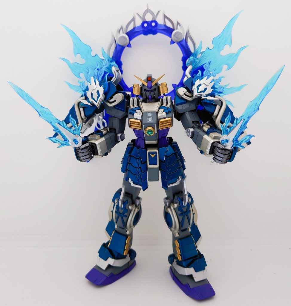 武者頑駄無明王の武器の一つ、小刀。火炎光背に取り付けられた小刀。